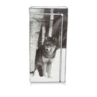 Wolf Portable Kledingkast Metalen Frame