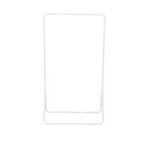 Enkel Metalen Kledingrek 'Fyn'