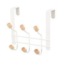 Deurhanger 6 Haken 'Helsinki' - Wit