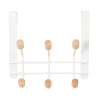 Deurhanger 6 Haken 'Helsinki' - Wit