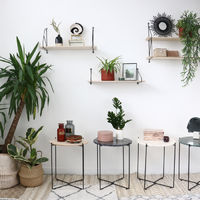 Frida' Draad Wandplank 2 Niveaus Kopenhagen