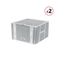 Set van 2 Compactor Vacuüm Opbergtassen Missy - Medium