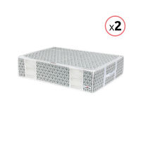 Set van 2 Compactor Vacuüm Opbergtassen Missy - Large