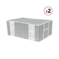 Set van 2 Compactor Vacuüm Opbergtassen Missy - XXL