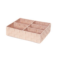 Ladeverdeler 'Stan' met 5 vakken - Roze Blush