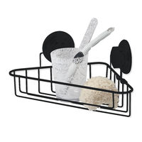 Bestlock Black Zuignap Wand Hoekrek