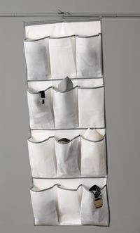 Cottage' Canvas Portable Kledingkast Metal Frame met Opberghoes