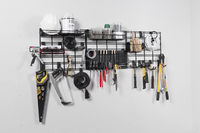 Set van 10 Walltech Haken voor Geperforeerde Garage Paneel