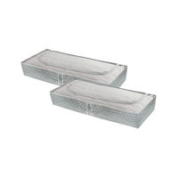 Set van 2 Onder Bed Opbergtassen 'Missy'