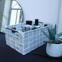 Opbergmand 'Toronto' Klein - Wit