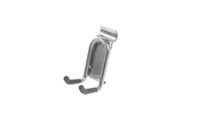 Walltech Kleedkamer Dubbele Opberghaak - Kort