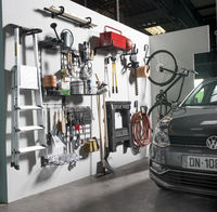 Walltech Garage Lang Ladderrek Opbergrail