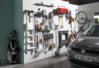 Walltech Enkele Opberghaak Garage - Kort